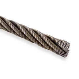 1-1/2" 6x19 Bright Wire Rope - EIPS IWRC | Linear Foot