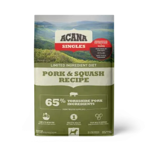 ACANA Singles Limited Ingredient Pork and Squash Dry Dog Food
