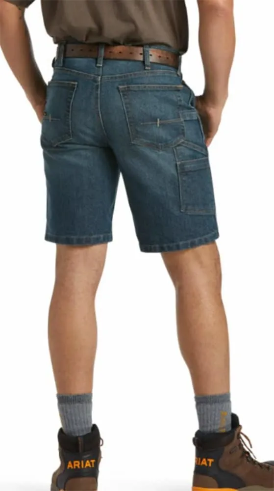 ARIAT Men's Rebar Durastretch Denim Utility Short