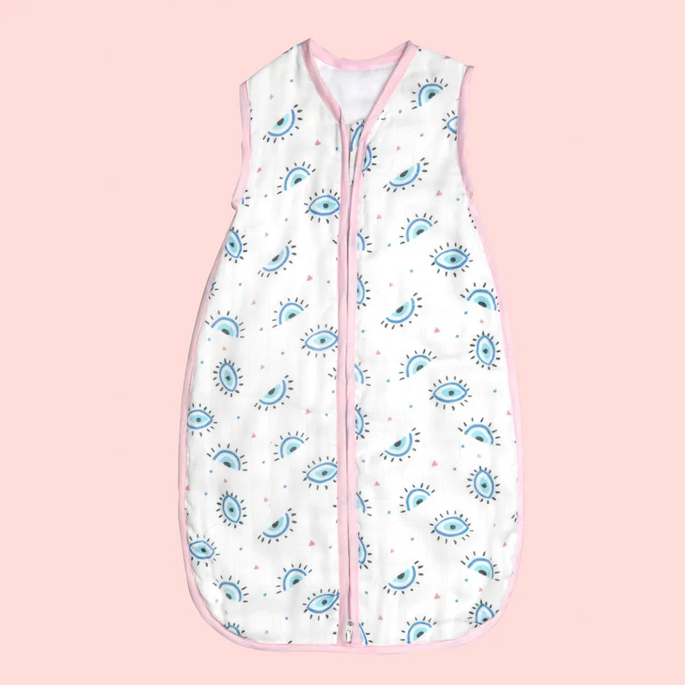 Bamboo Muslin Sleeping Bag - Rainbow
