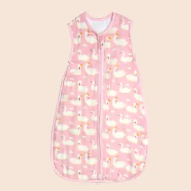 Bamboo Muslin Sleeping Bag - Swan