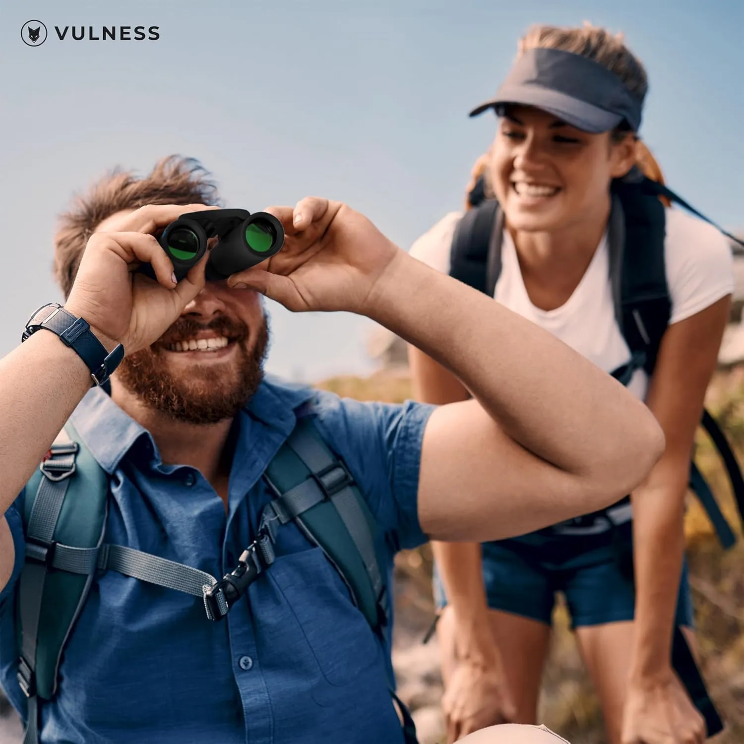 Binoculars for Adults | Compact Small Mini Travel Binocular for Bird Watching High Powered Electronics Cruise Ship Essentials Norwegian Alaska Must Haves Hiking Camping Gear by VULNESS (Black, 8X21)