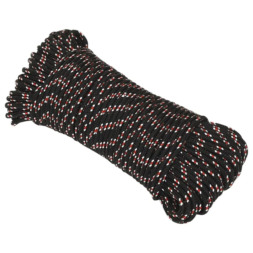 Boat Rope Black 5 mm 500 m Polypropylene