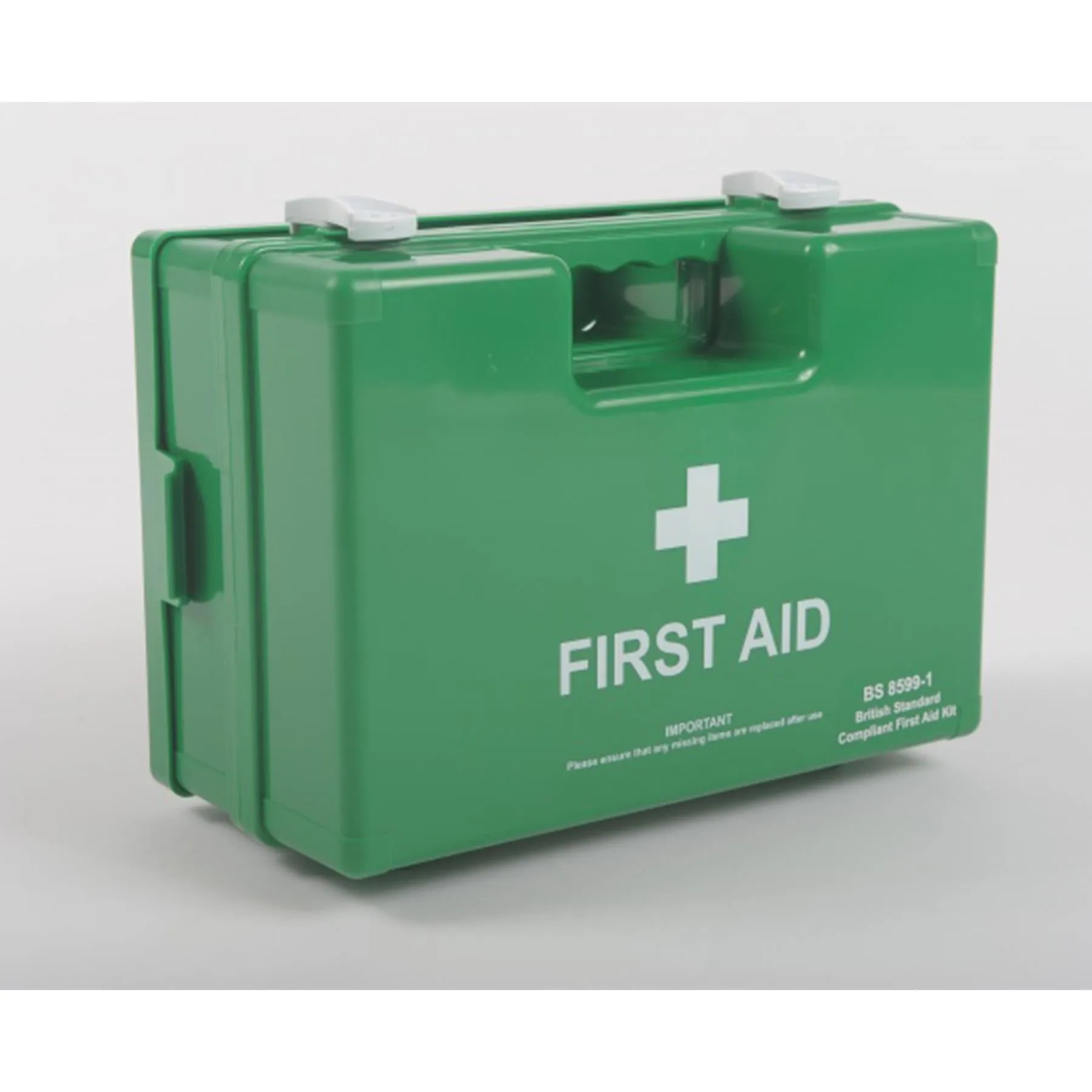 Deluxe First Aid Kit, British Standard, Comprehensive Range Of Emergency Treatment Essentials