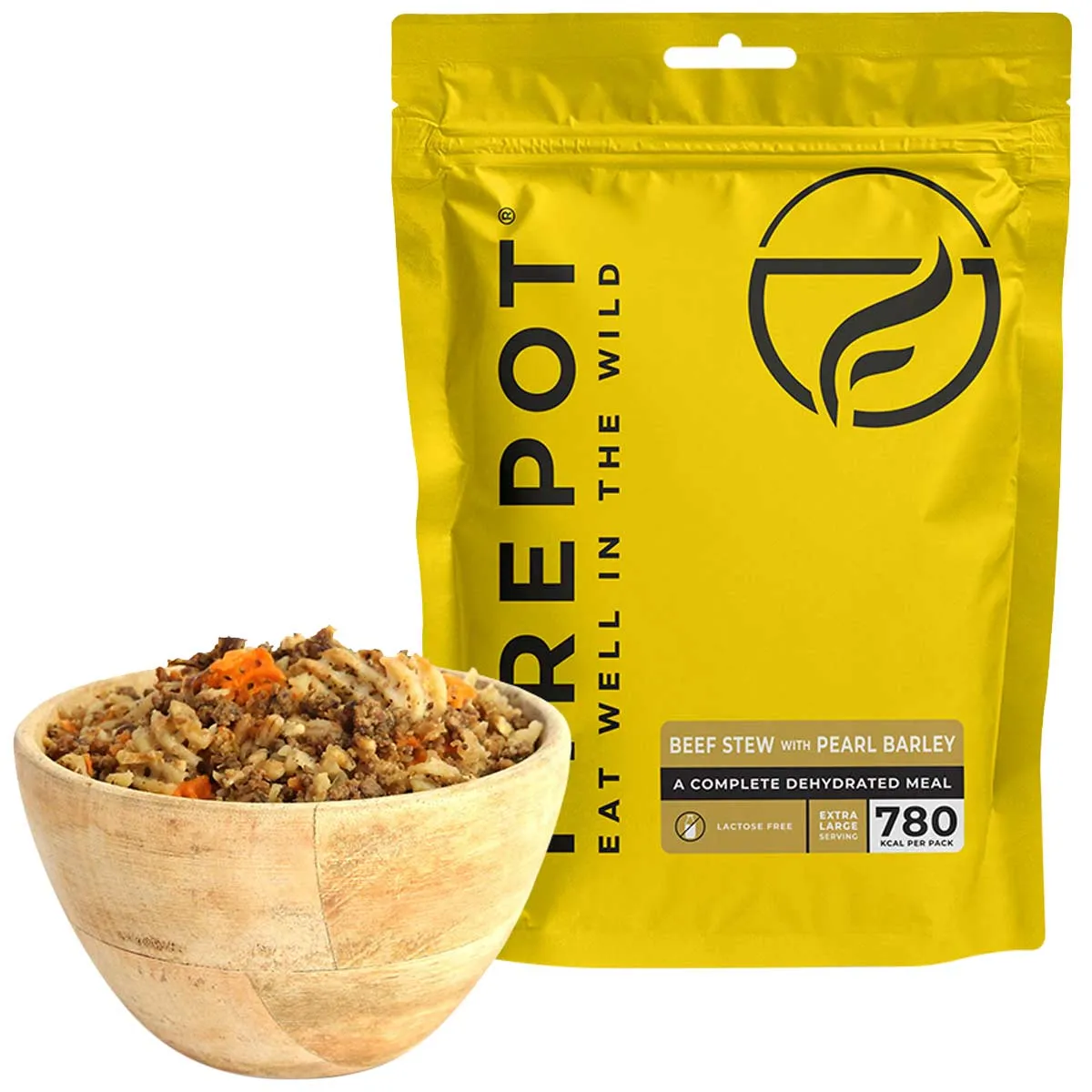 Firepot Dehydrated Meal Beef Stew with Pearl Barley 520kcal / 780kcal