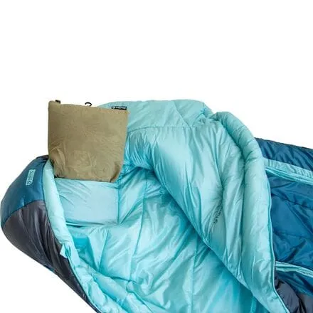 Forte Endless Promise Sleeping Bag: 20 Degree Women's NEMO Equipment Inc., Abyss/Hazy Aqua