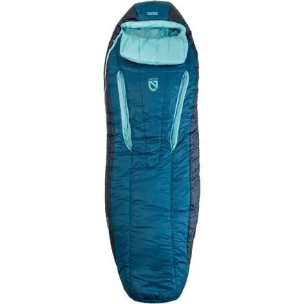 Forte Endless Promise Sleeping Bag: 20 Degree Women's NEMO Equipment Inc., Abyss/Hazy Aqua