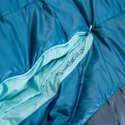 Forte Endless Promise Sleeping Bag: 20 Degree Women's NEMO Equipment Inc., Abyss/Hazy Aqua