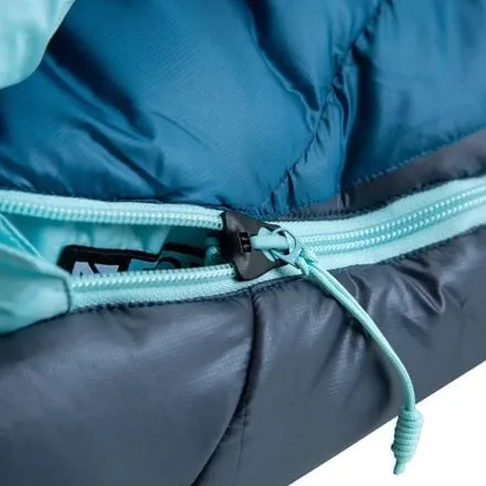 Forte Endless Promise Sleeping Bag: 20 Degree Women's NEMO Equipment Inc., Abyss/Hazy Aqua