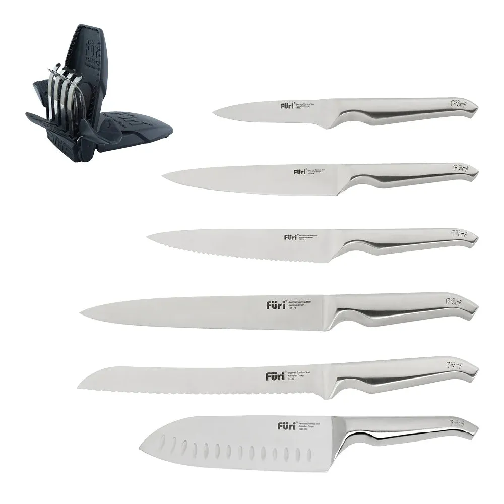 Furi Pro Angular Knife Block Set 8 Piece