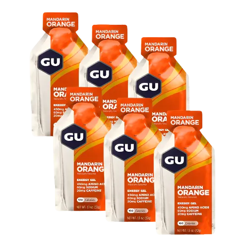GU Energy - Energy Gels - Mandarin Orange (with caffeine)