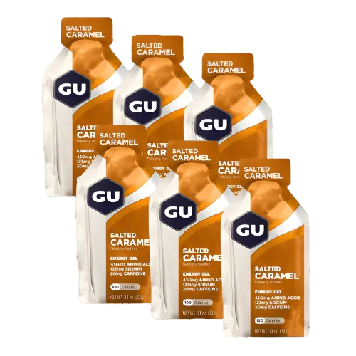 GU Energy - Energy Gels - Salted Caramel (with caffeine)