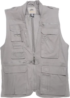 Humvee Photography Utility Vest for Men & Women - Perfect for Safari, Hunting, Fishing, Camping, & Travel - 100% Cotton Gift
