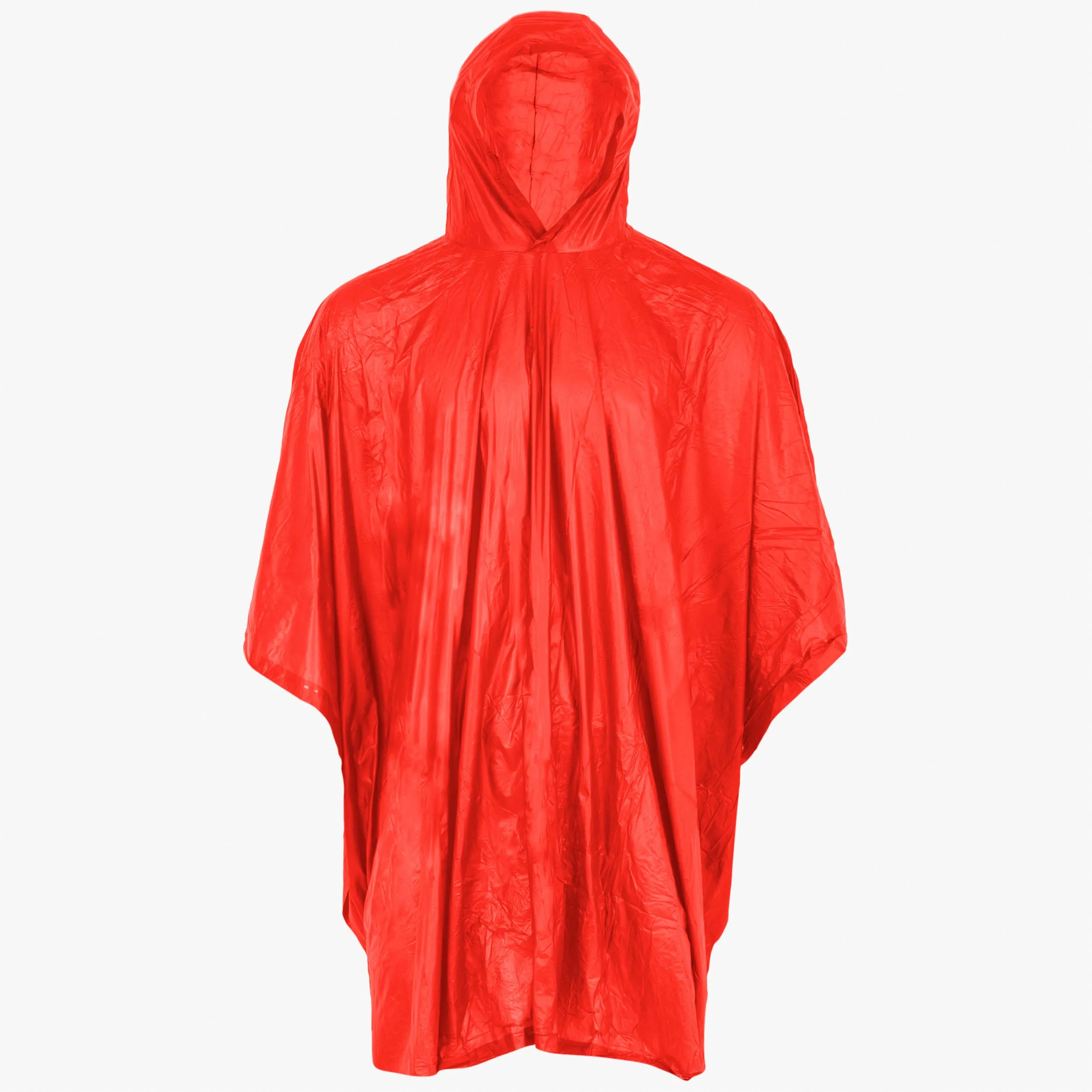 LIGHTWEIGHT PEVA biodegradable HOODED PONCHO