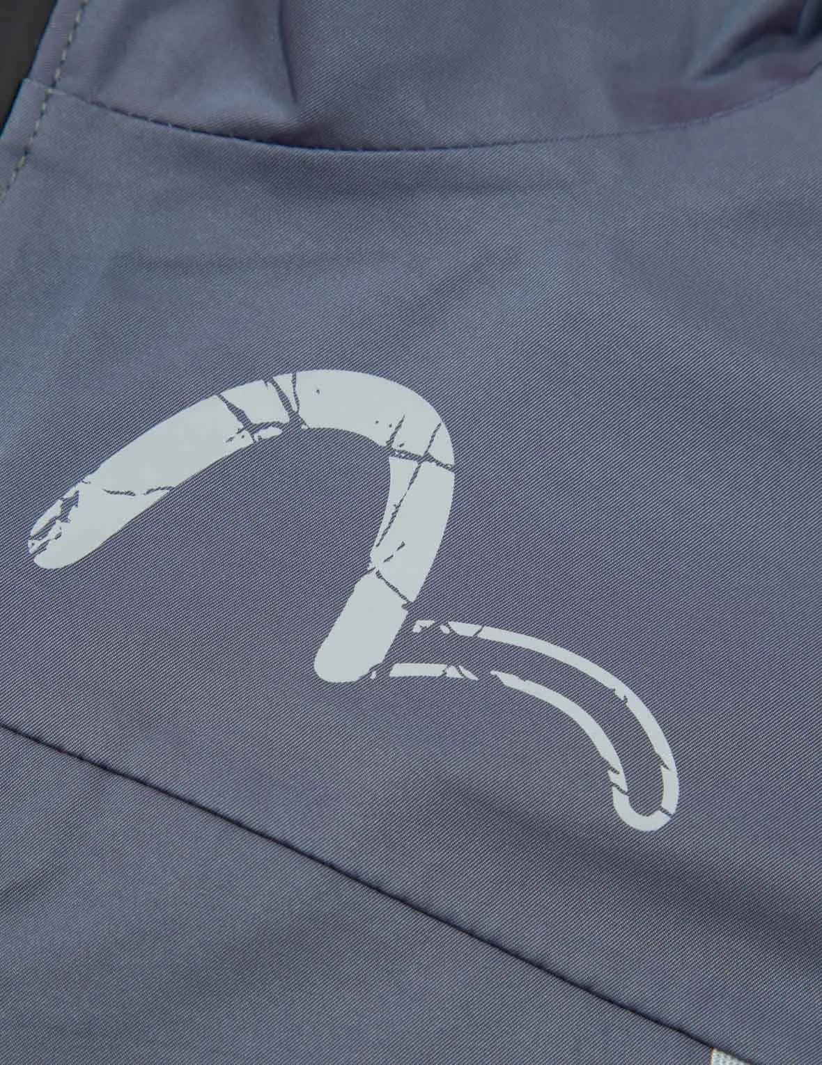Logo Tape Padded Windbreaker Jacket