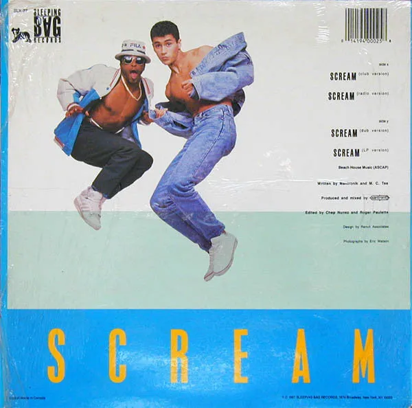 Mantronix - Scream (12", Single) (VG)