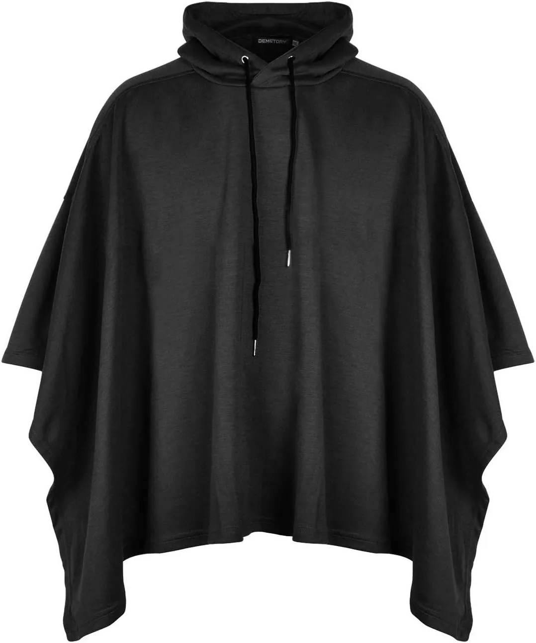 Men's Oversized Batwing Sleeves Hooded Poncho Cape