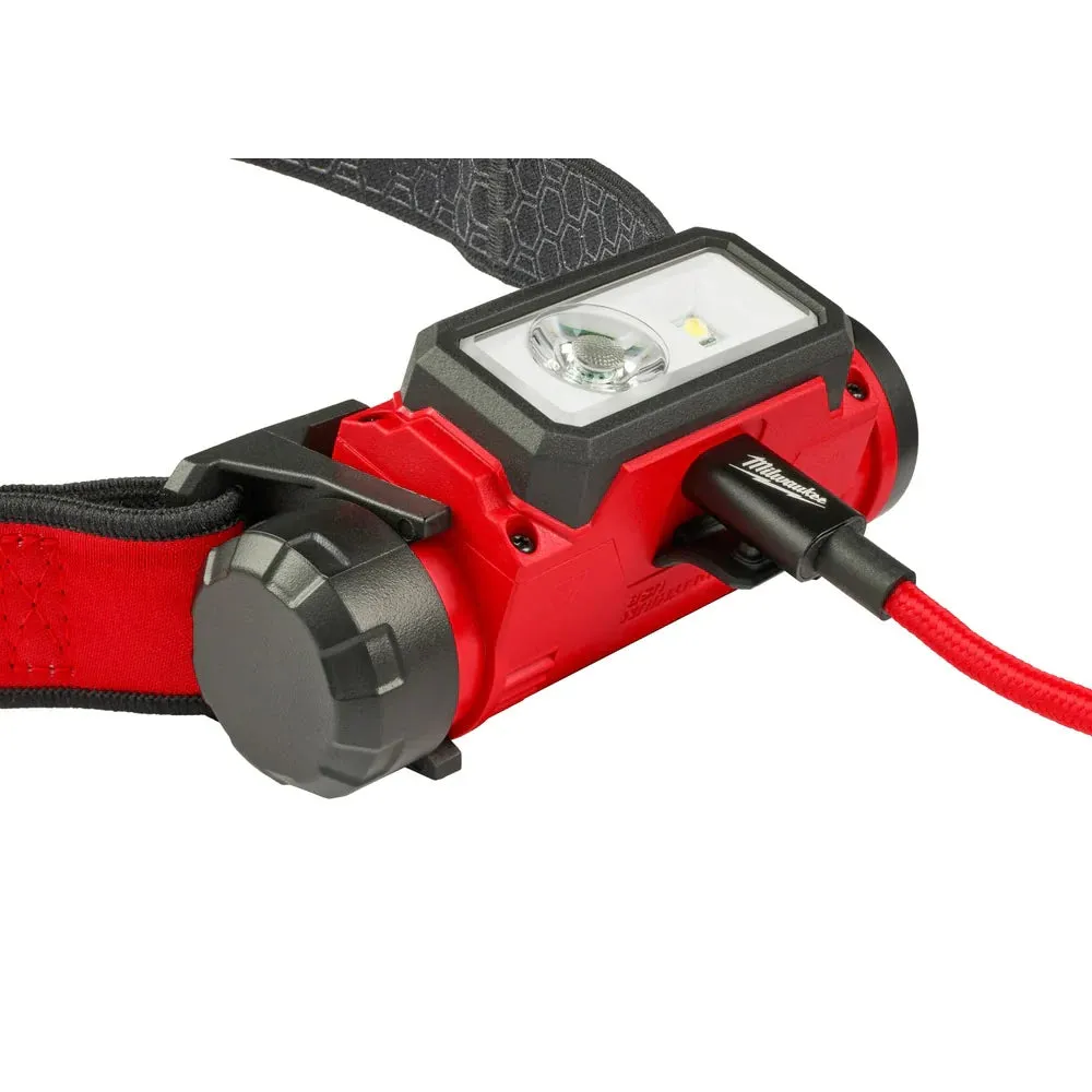 Milwaukee REDLTHIUM USB Hard Hat Headlamp