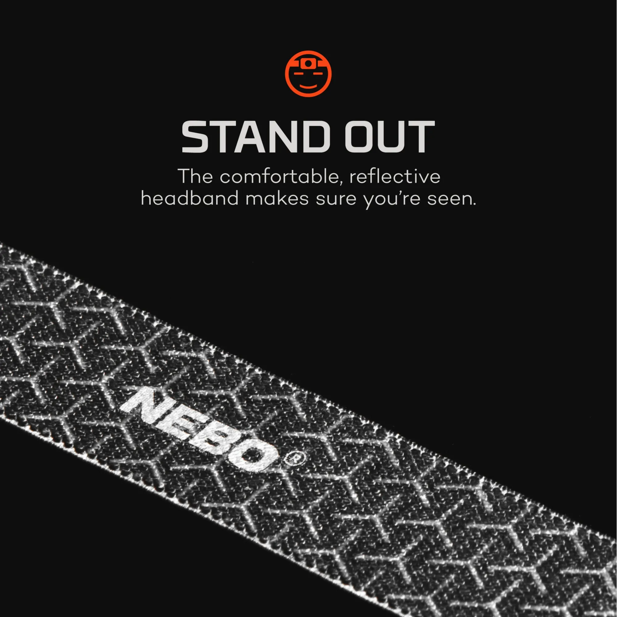 Nebo Mycro Rechargeable Headlamp Cap Light 400 Lumen LED