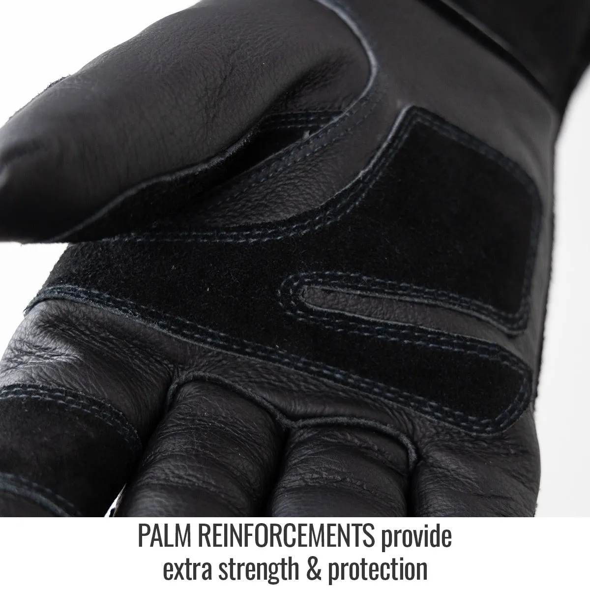 Revco Black Stallion BSX Extended Cuff Pigskin Palm Stick Gloves (GS3030-BK)