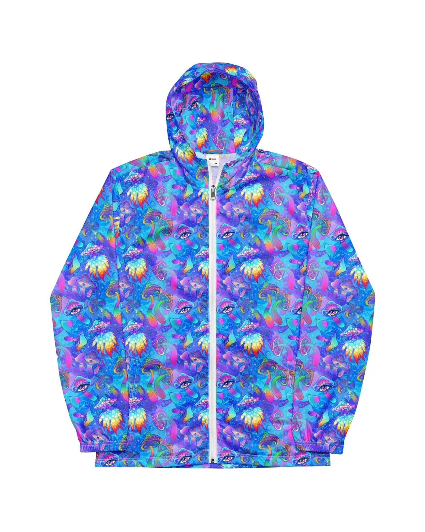 Shroomin Blue Windbreaker