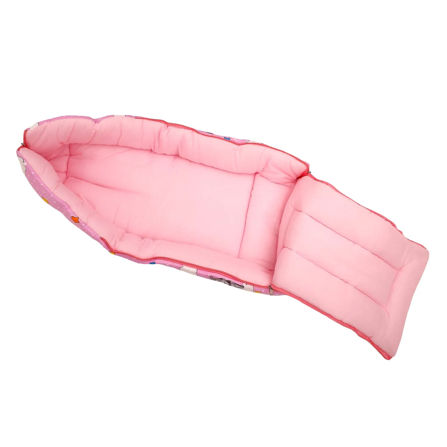 Sleeping Bag Flying Animals Pink