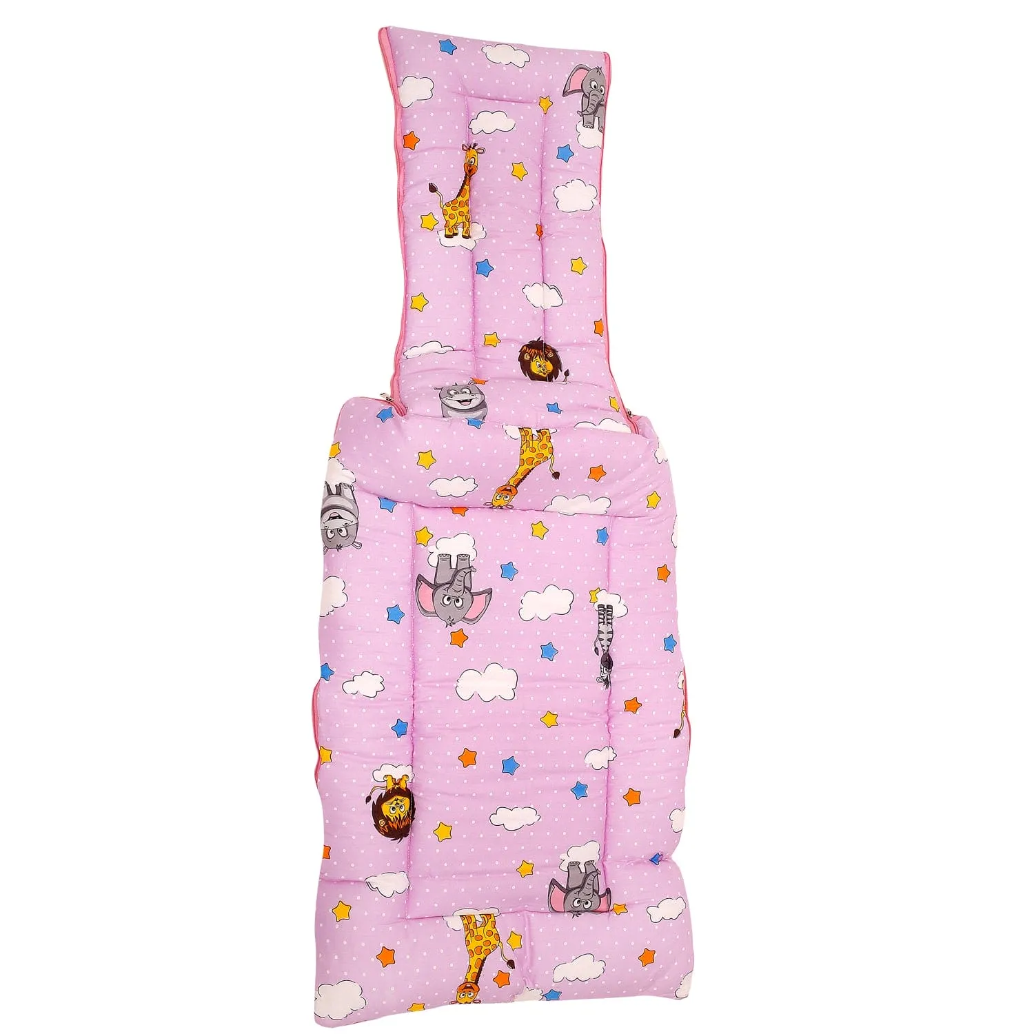 Sleeping Bag Flying Animals Pink