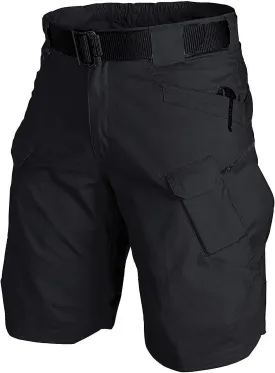 Tactical Cargo Short Men Workout Urban Casual Shorts Outdoor Hiking Fishing Muti-Pocket Short (No Belt)