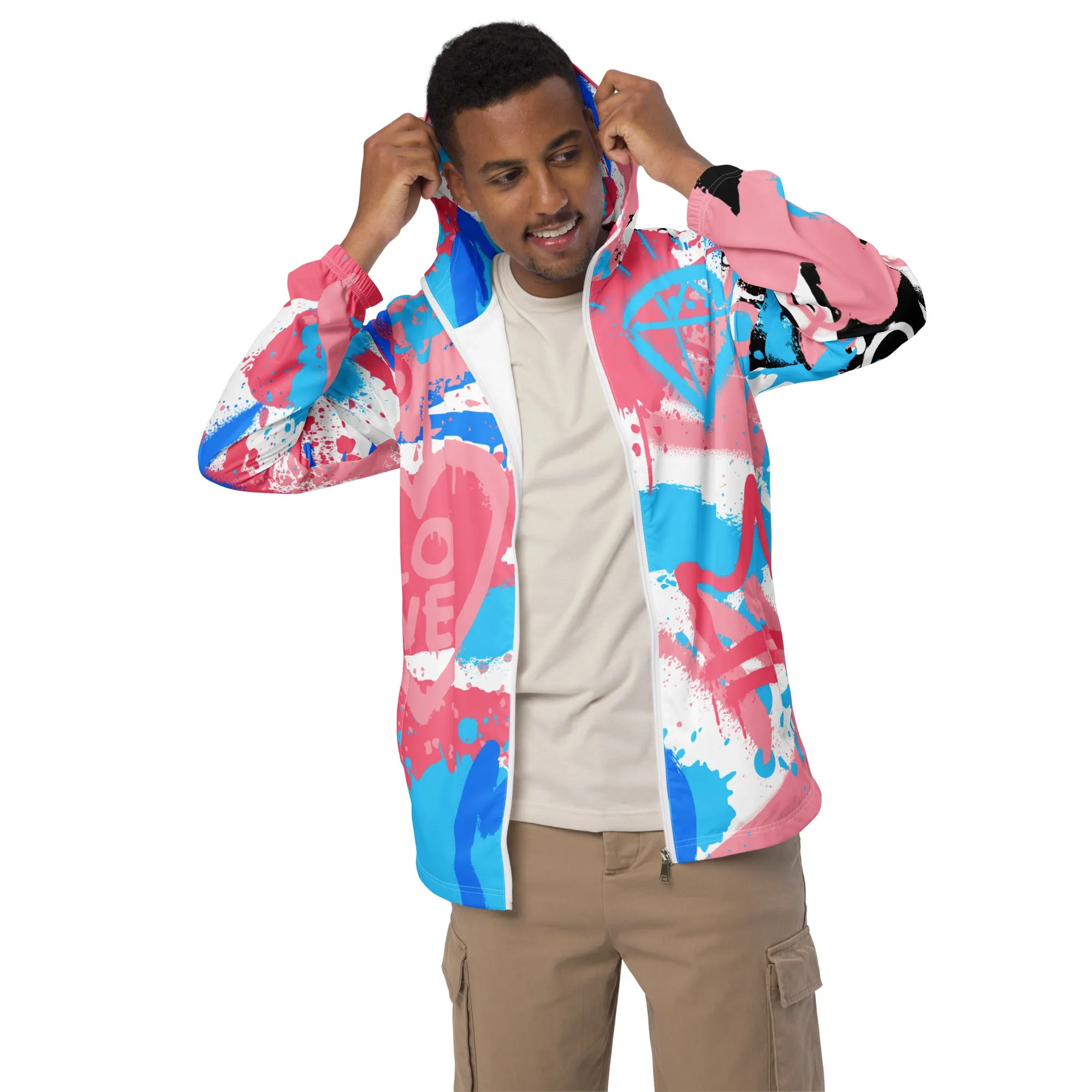 Trans Pride Graffiti Jacket