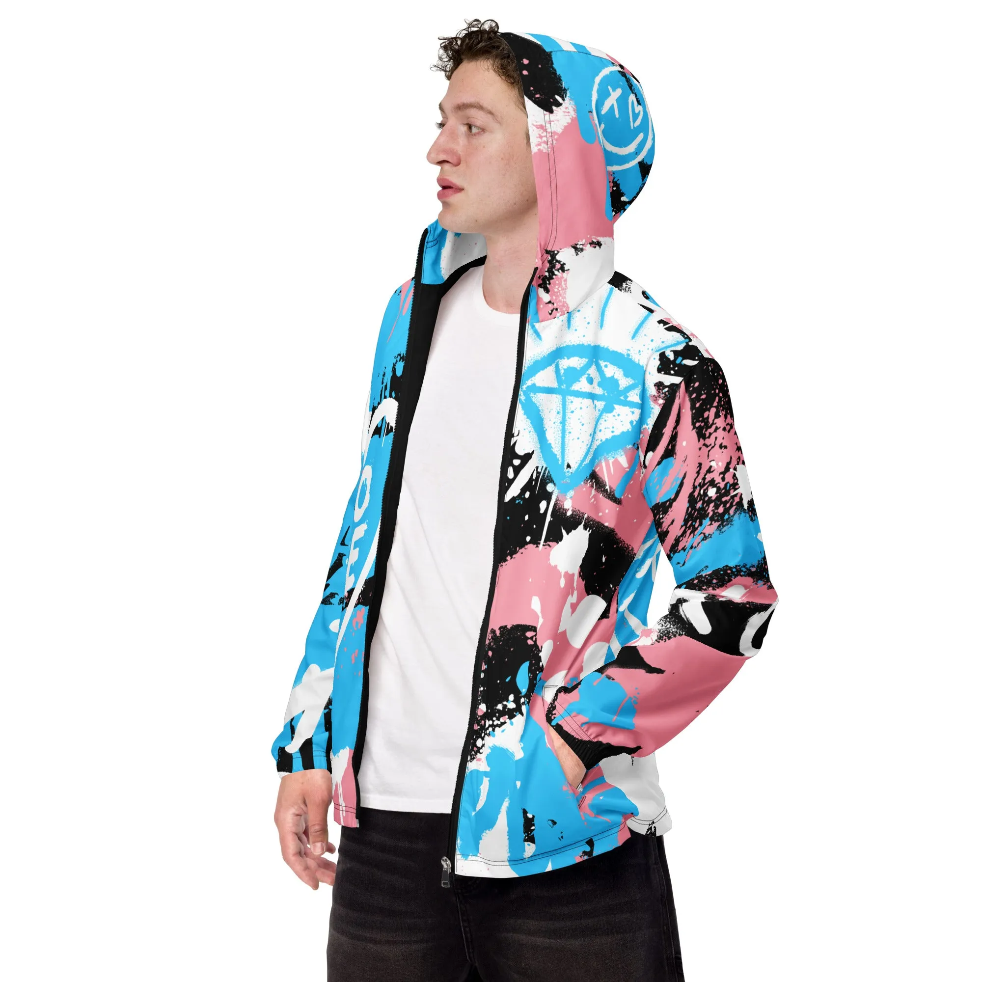 Trans Pride Graffiti Jacket