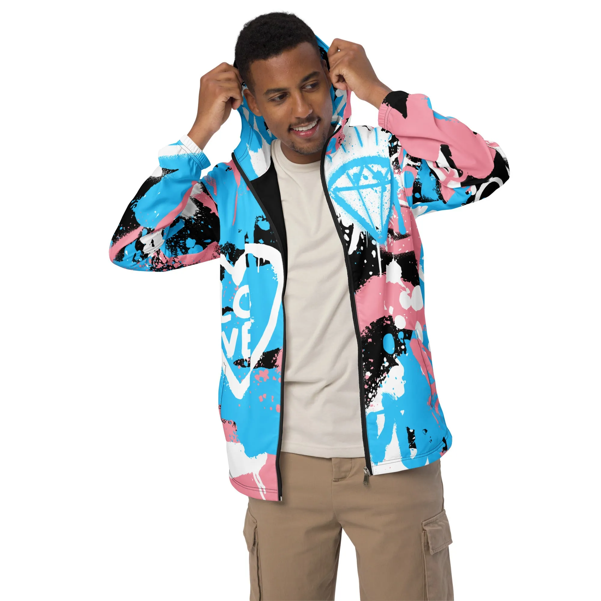 Trans Pride Graffiti Jacket