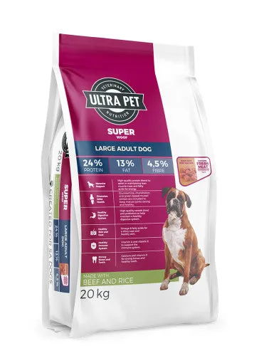 Ultra Dog Superwoof Large Adult Beef & Rice Dog Food (select size for price)