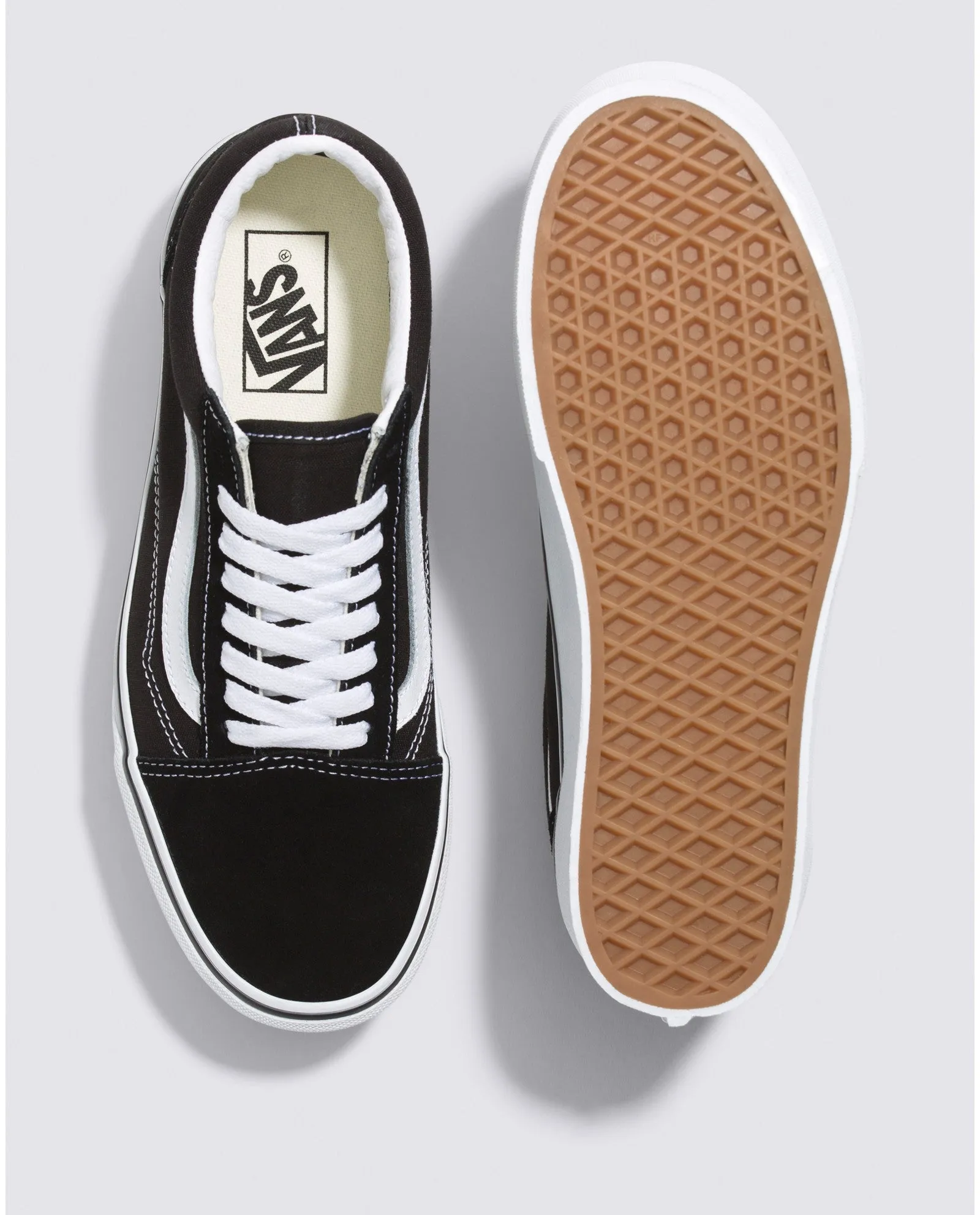 Vans Old Skool Stackform Shoe - BLACK/TRUE WHITE 6BT